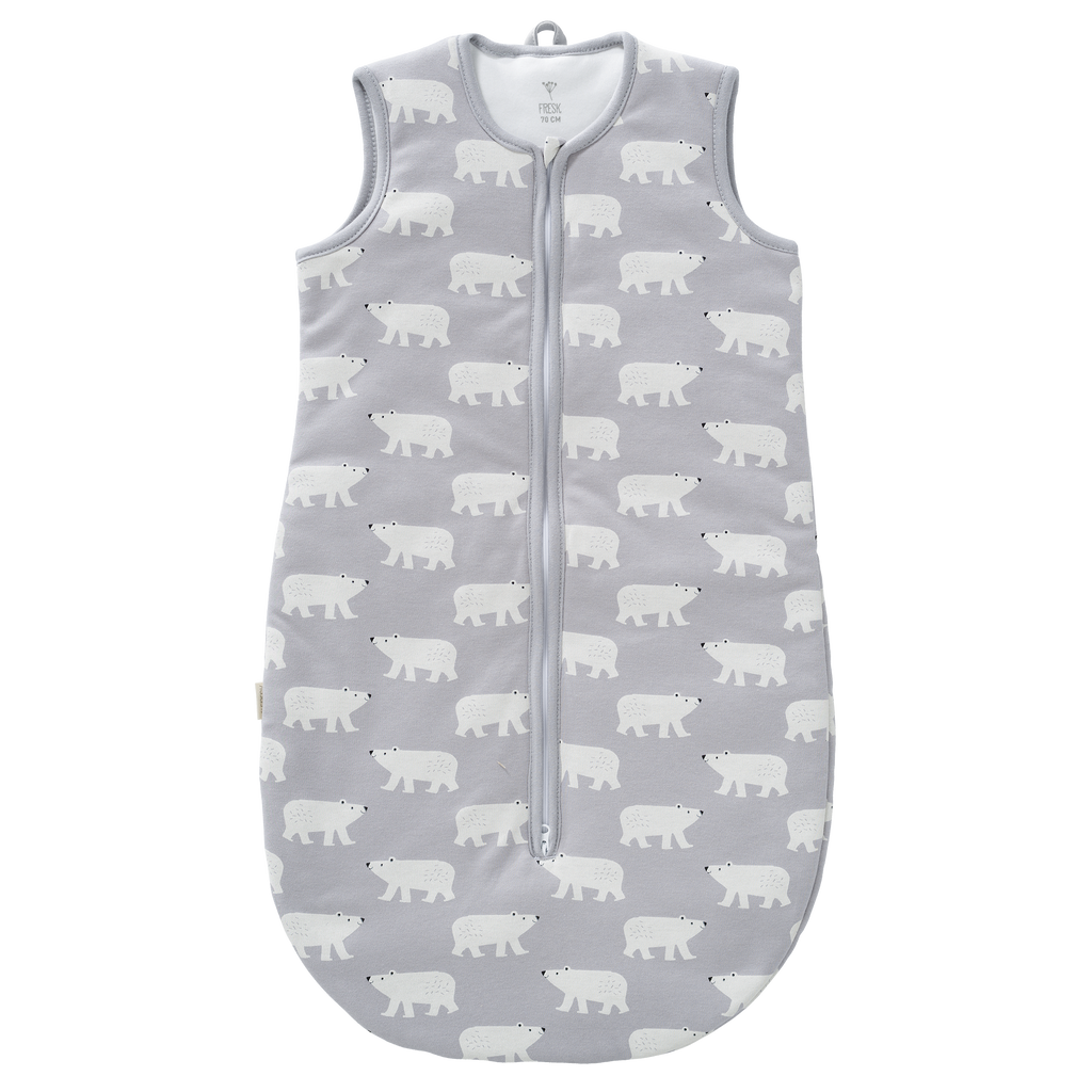 Slaapzak interlock met lichte voering Polar Bear