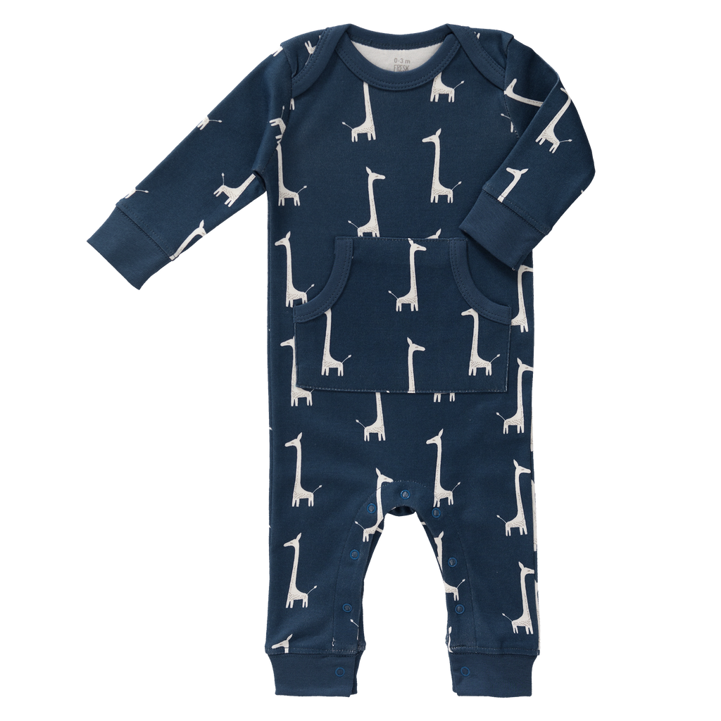 Pyjama zonder voet Giraf Indigo Blue