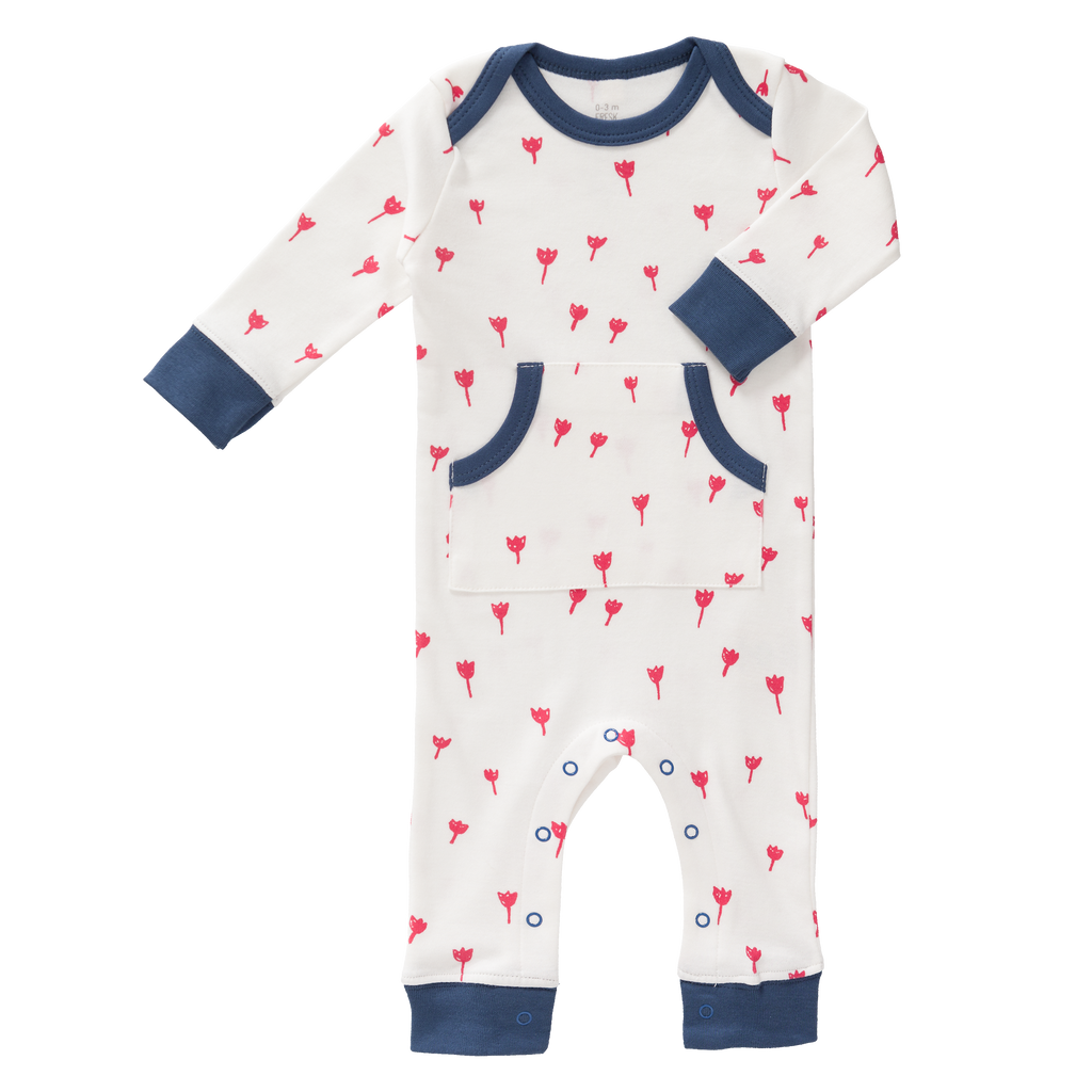 Pyjama zonder voet Tulip Red