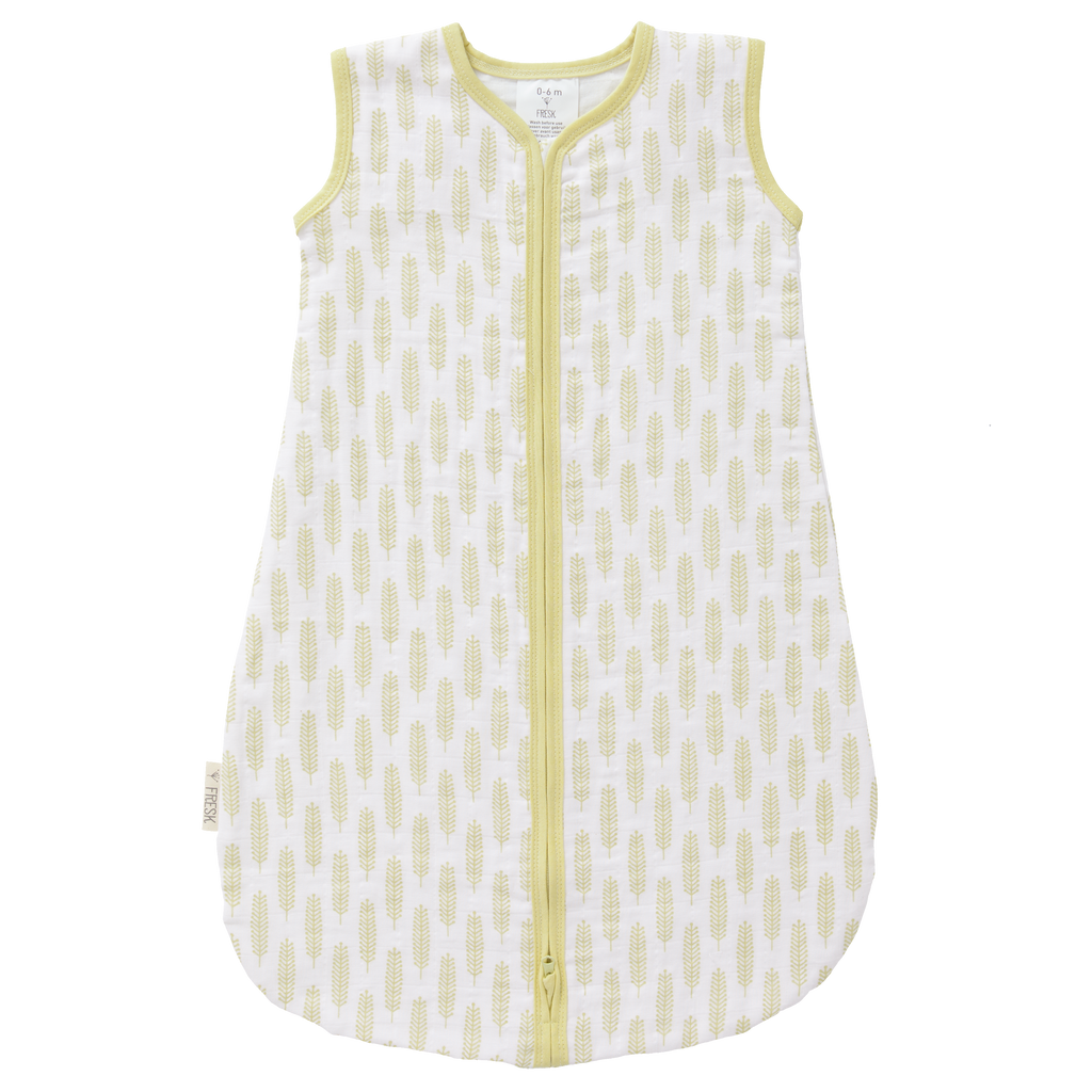 Slaapzak muslin 2-laags Havre Vintage Yellow