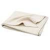 Gebreide deken Cream Uni