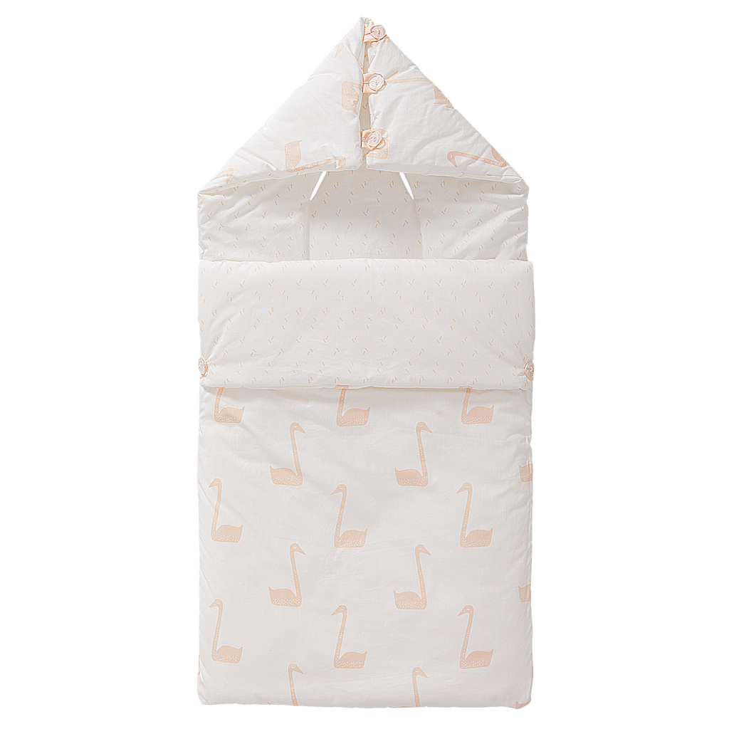 Reis slaapzak Swan Pale Peach