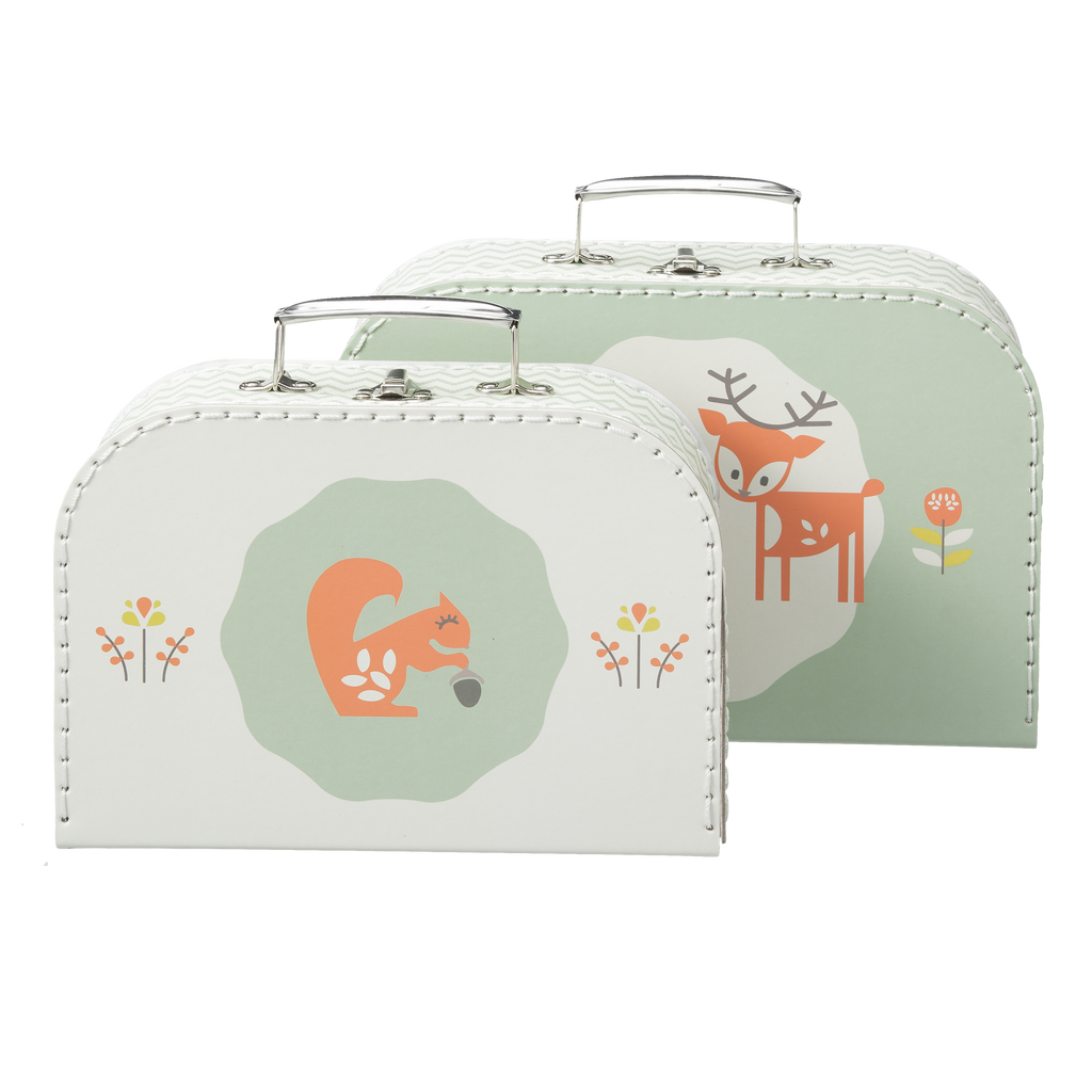 Kofferset Deer Forest Green (2 stuks)