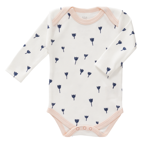 Romper lange mouw Tulip Indigo Blue