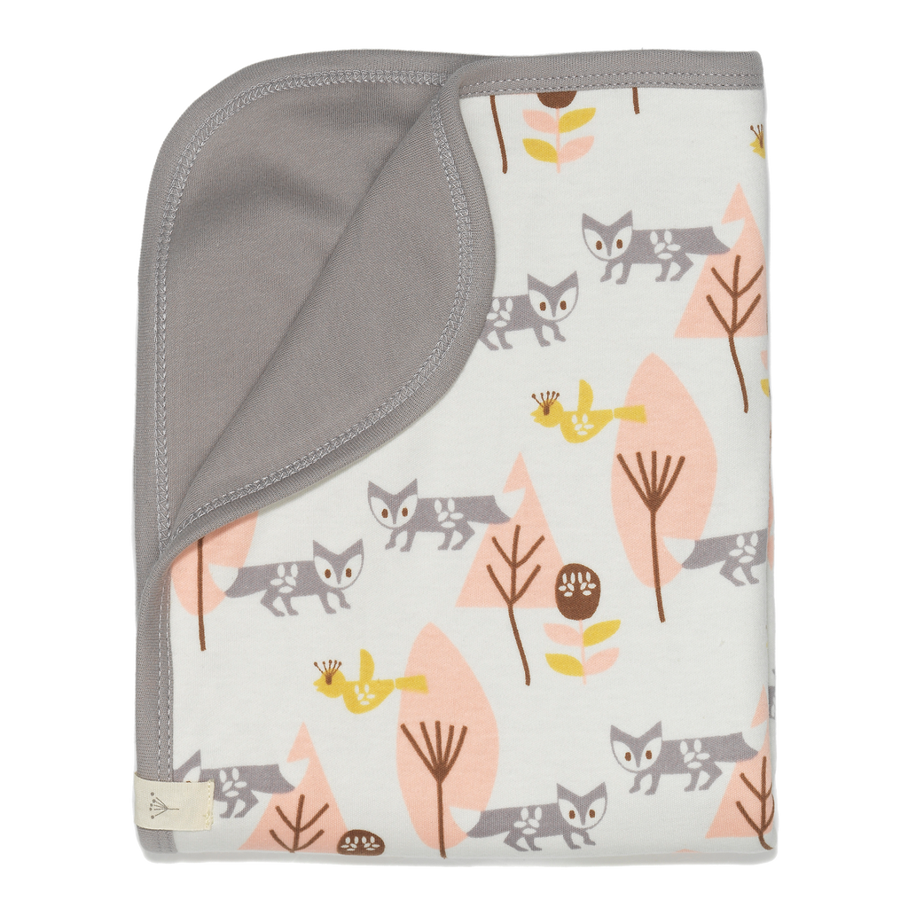 Babydeken Fox Pink